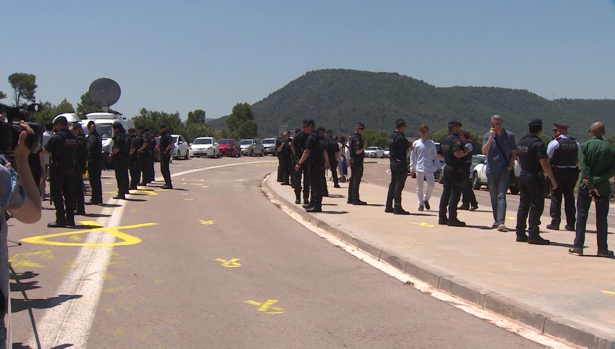 Trasladan a Junqueras, Sànchez, Cuixart y Romeva a Lledoners
