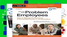 Full E-book  Dealing with Problem Employees: How to Manage Performance   Personal Issues in the