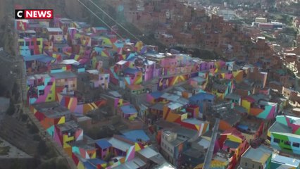 Bolivie : un quartier haut en couleur