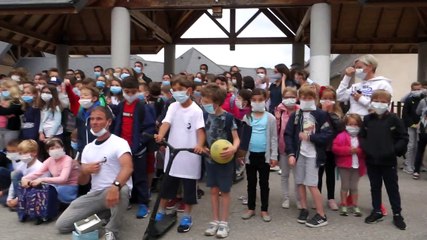 EPAGNY > Les écoliers et leurs parents disent "non" à la centrale à bitume