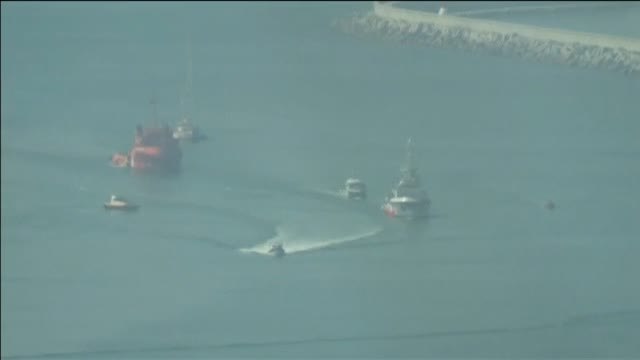 El barco Open Arms llega al Puerto de Barcelona