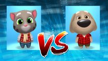 Frosty Tom vs My Talking Ben — Talking Tom Gold Run — Cute Puppy and Cats