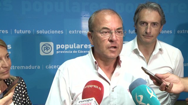 Monago apoya a Cospedal pero cree que cualquiera es mejor que Sánchez