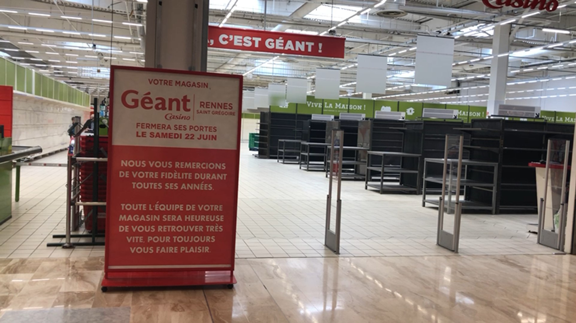 Geant casino rennes sur