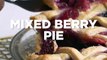 Mixed Berry Pie