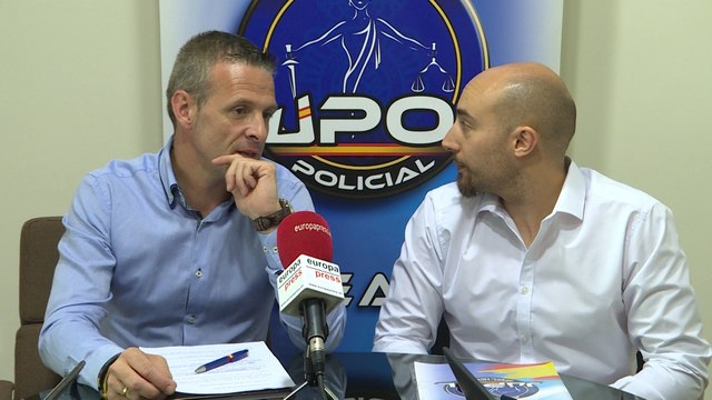 Rueda de prensa del sindicato Jupol