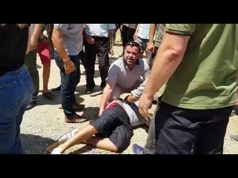 I shtrirë në tokë me dëmtime në kokë, një person plagoset rëndë gjatë protestës në Burrel