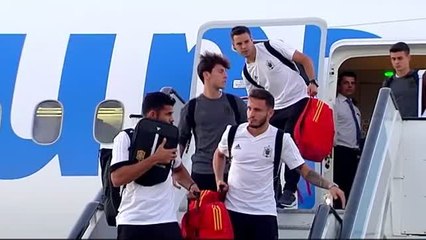 La selección ya está en España