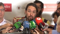 Iglesias defiende que Podemos ha buscado el consenso en RTVE