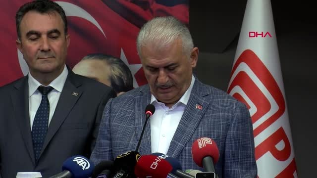 İSTANBUL- BİNALİ YILDIRIM TÜRKİYE'YE AYAR VERMEYE ÇALIŞANLARA EN GÜZEL CEVABI MİLLET VERMİŞTİR