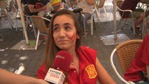 Aficionados de 'La Roja' reaccionan al partido España-Rusia