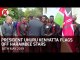President Uhuru Kenyatta Flags Off Harambee Stars