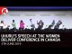 Uhuru’s speech at the women deliver conference in Vancouver, Canada