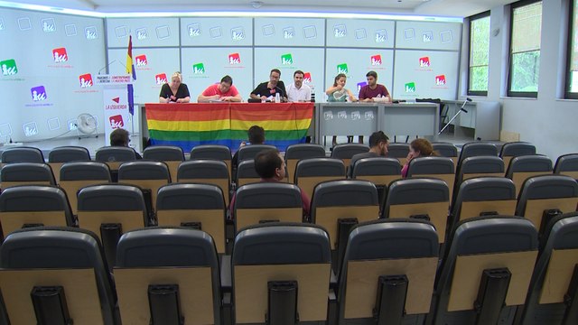 Alberto Garzón en rueda de prensa