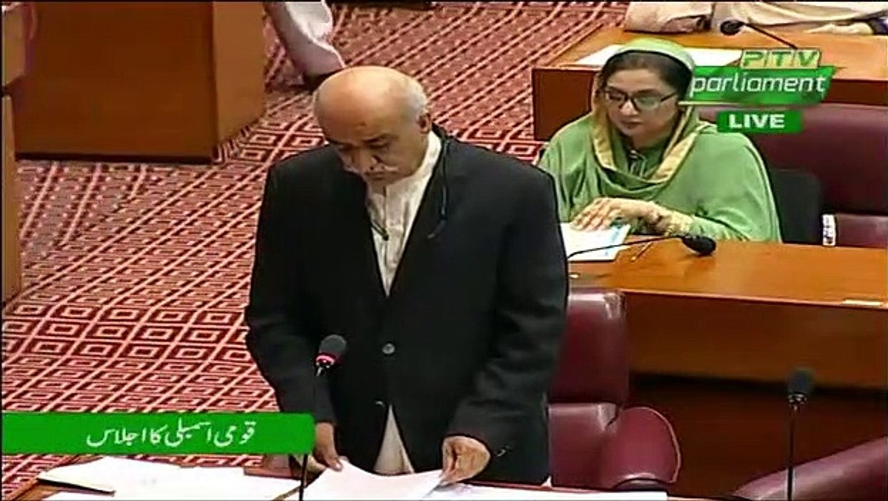 Khursheed Shah's Speech In National Assembly –...