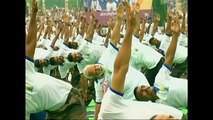 Watch: India PM Modi leads 25,000 yoga devotees for International Yoga Day