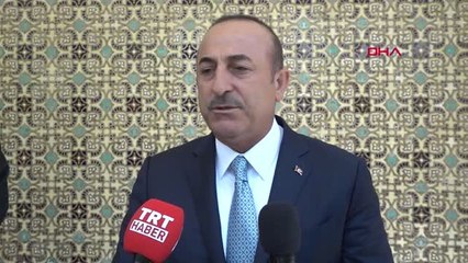 DHA DIŞ- Çavuşoğlu, İran'da toplantı sonrası basına konuştu