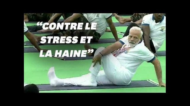 La Journée internationale du yoga célébrée par le premier ministre indien
