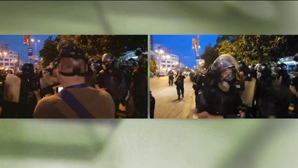 Mbyllja e mitingut të PS shoqërohet me përplasje polici-protestues