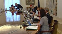 Carmen Calvo preside la reunión del Consejo de Ministros