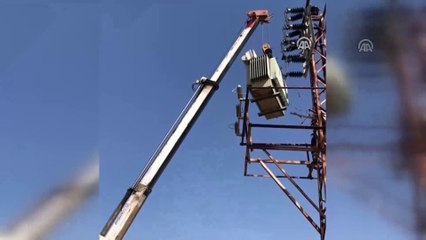 Mardin’de 47 kaçak trafo ele geçirildi