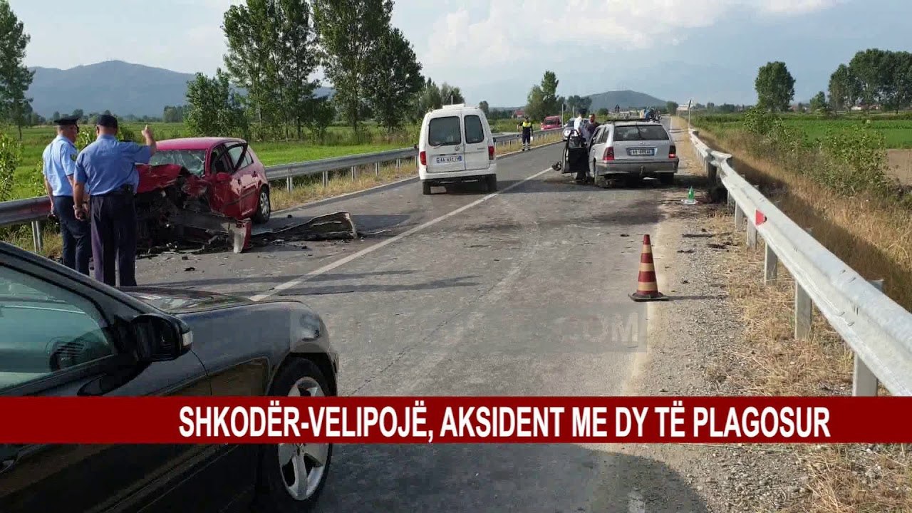 SHKODËR-VELIPOJË, AKSIDENT ME DY TË PLAGOSUR