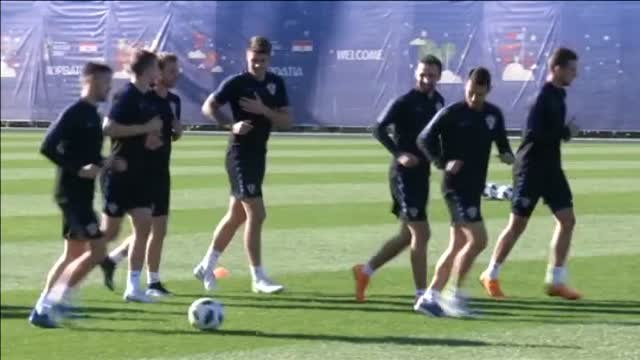 Croacia se prepara para su asalto de octavos ante Dinamarca