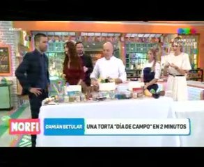 Paula en Morfi Telefé 5 - 17 de Junio