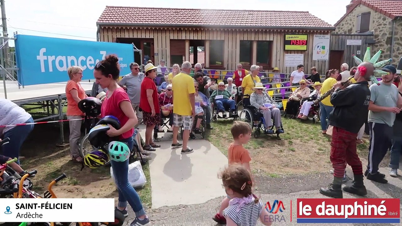 SAINT-FÉLICIEN Vivre l’Ardéchoise rassemble les générations