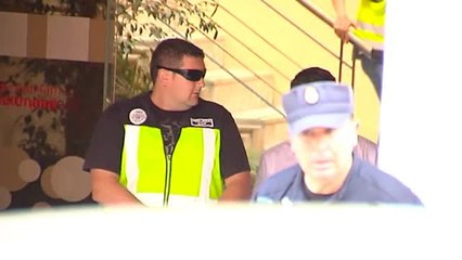 Jorge Rodríguez, a la salida del registro del Ayuntamiento de Ontinyent