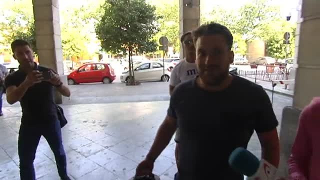 La Manada firma en el juzgado por segunda vez tras quedar el libertad