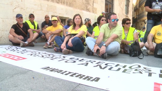 Trabajadores de Divalterra piden respeto a su trabajo