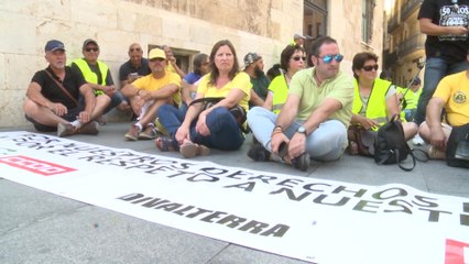 Trabajadores de Divalterra piden "respeto" a su trabajo