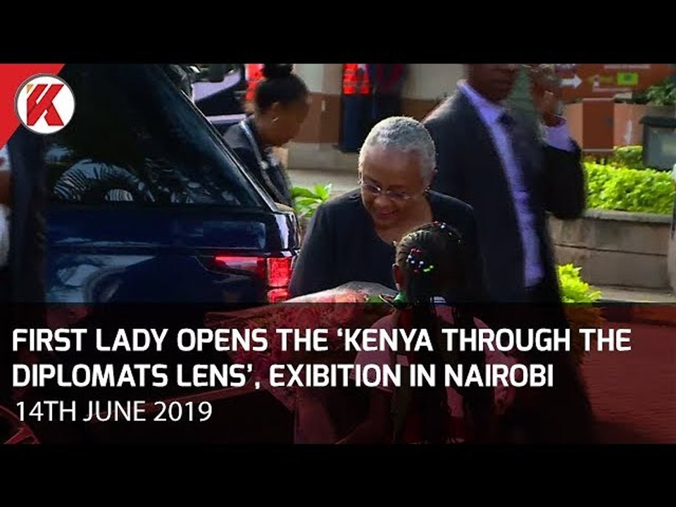 The First Lady Officially Opens the 'Kenya Through the Diplomats Lens' Exibition