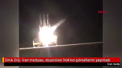 DHA DIŞ- İran medyası, düşürülen İHA'nın görsellerini yayınladı