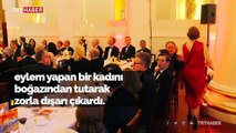 İngiliz bakandan kadın eylemciye şiddet