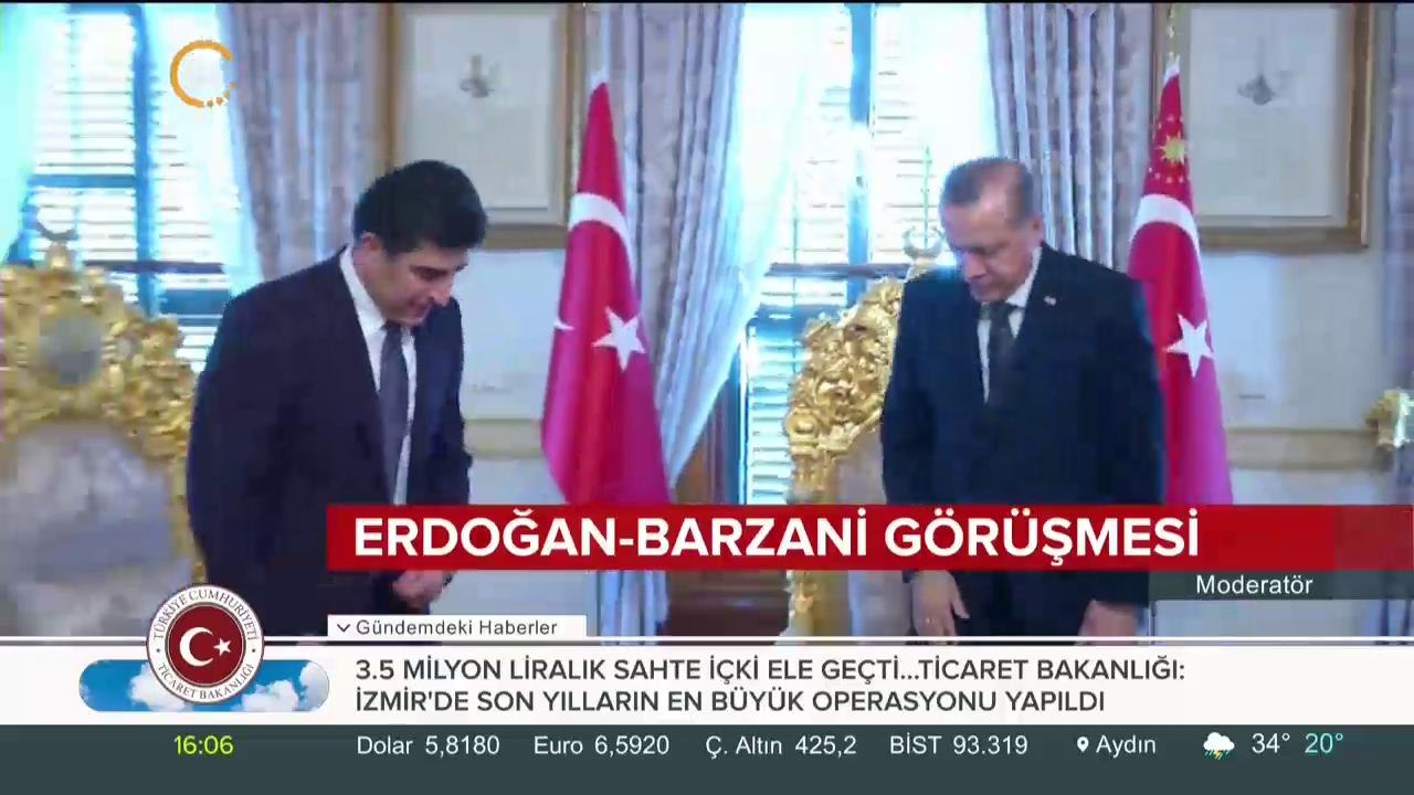 Barzani Türkiye'de