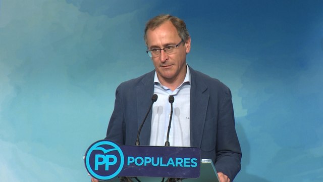 Alonso carga contra el acercamiento de presos de ETA