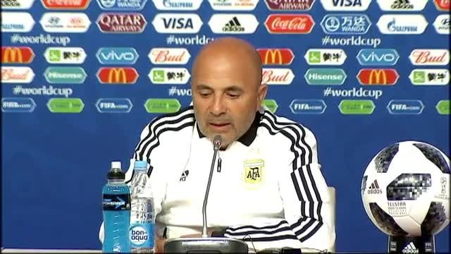Sampaoli: Estoy convencido de que se va a ver la mejor versión de Argentina