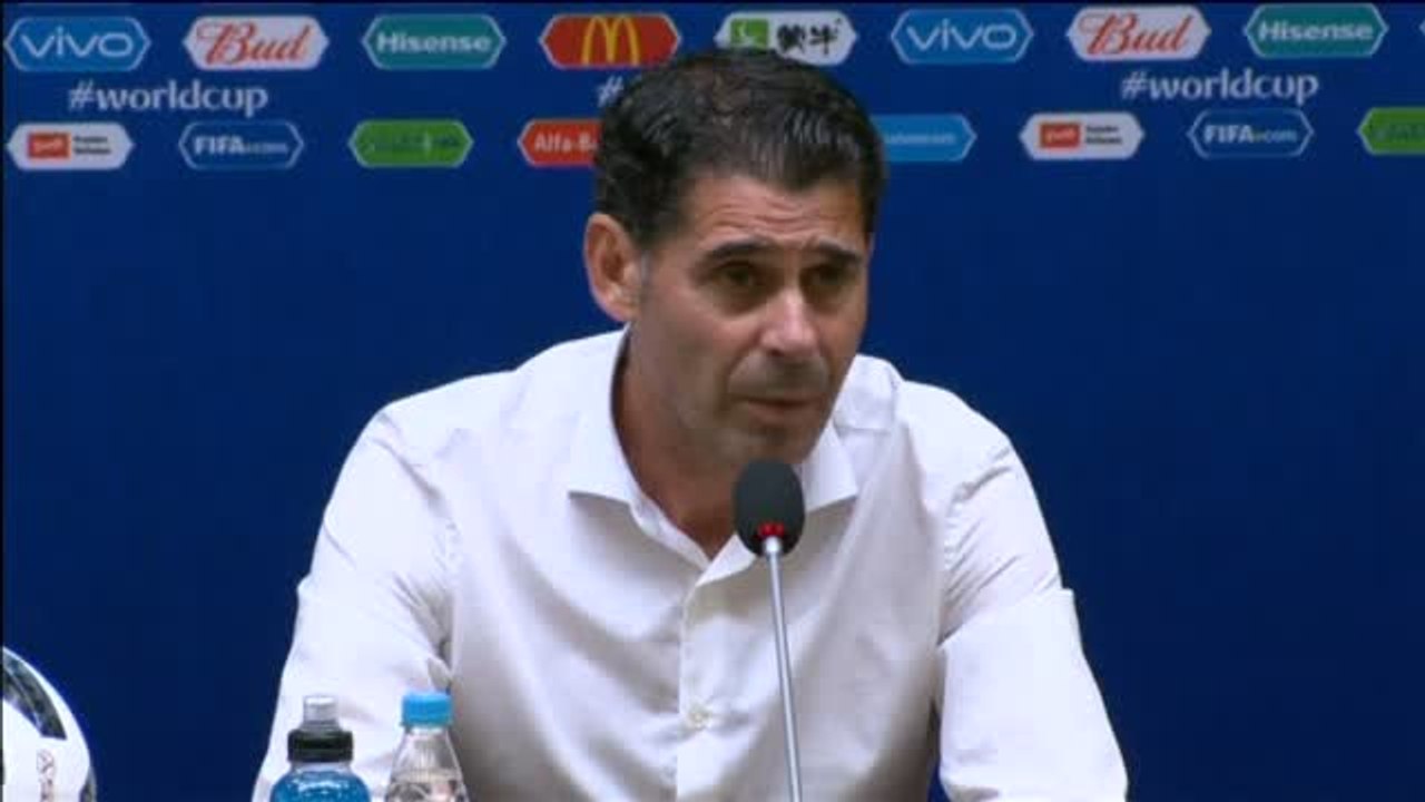Hierro tras el empate ante Marruecos: "Encajar cinco goles en tres partidos no es el camino"