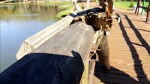 Ponte do Lago de Cascavel está com estrutura danificada