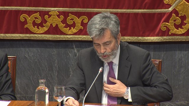 Lesmes explica la cooperación entre la justicia española y europea