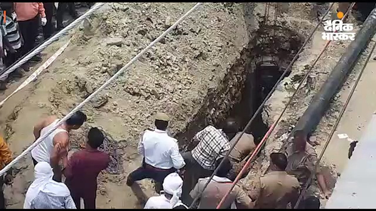 गैस पाइपलाइन बिछाने में लापरवाही, मिट्‌टी धसकने...