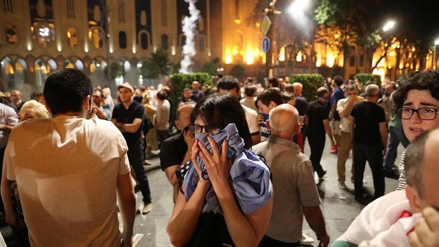 Kreml stuft Georgien-Proteste als russlandfeindlich ein