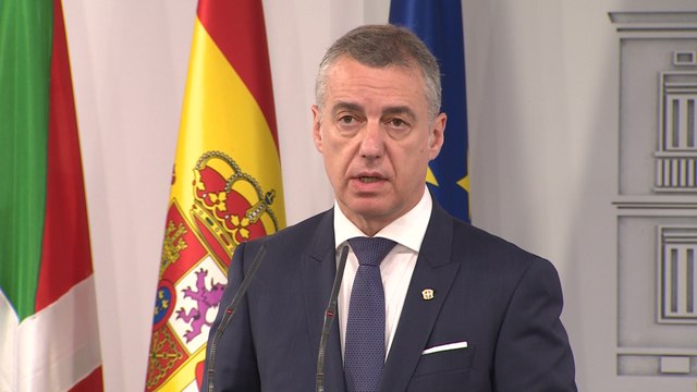 Urkullu pide a Sánchez que asuma la plurinacionalidad