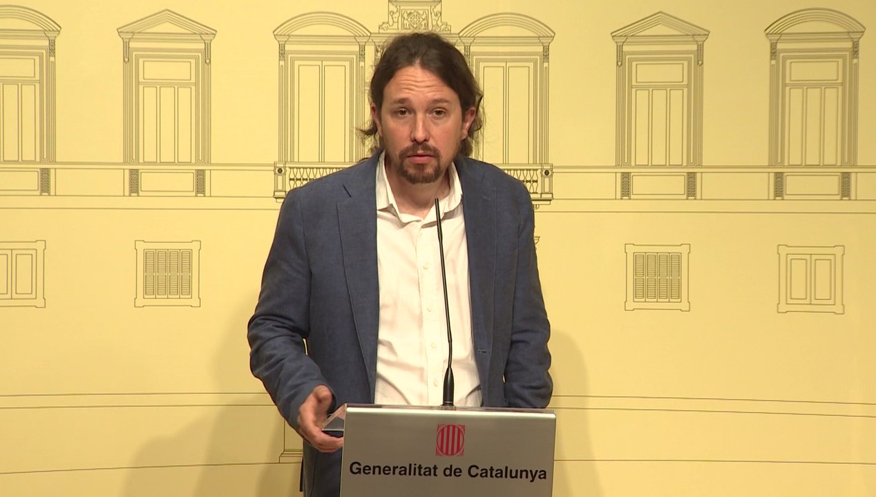 Iglesias pide a Torra que las diferencias no impidan el diálogo