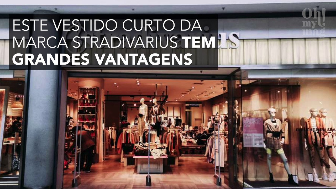Stradivarius vende um vestido que reduz o tamanho da cintura graças ao efeito da faixa