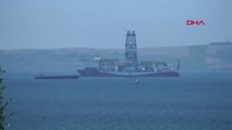 ÇANAKKALE 'Yavuz' sondaj gemisi, Çanakkale Boğazı'nda -1