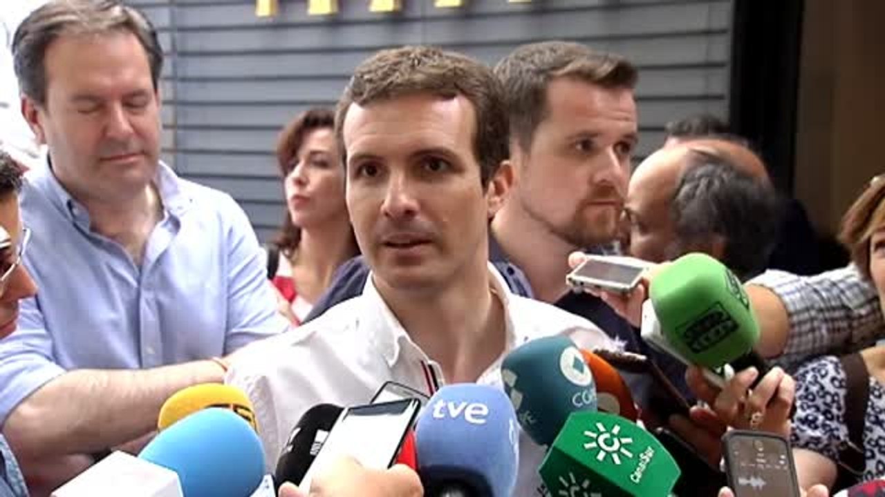Pablo Casado: "No quiero ver en el PP las fracturas que tuvieron Susana Díaz y Pedro Sánchez"