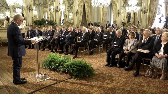 Roma - Mattarella interviene alla cerimonia celebrativa dei 50 anni di attività dell’AIL (21.06.19)